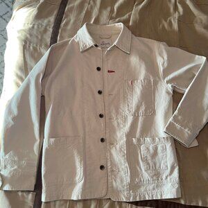 Imperfects Chore (Cunningham) Coat in Natural Craft Canvas, New w/ Defect